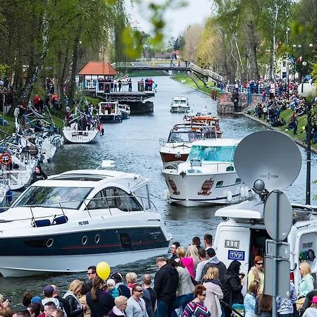 アパート Widok Na Mazury Przy Porcie ギジツコ